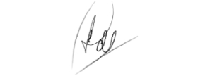 Image showing signature by Jon Hall